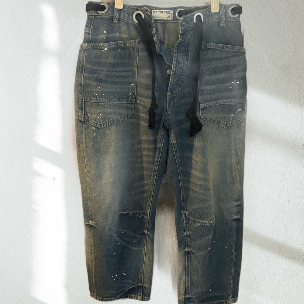 We The Free Moxie Pull On Barrel Jeans